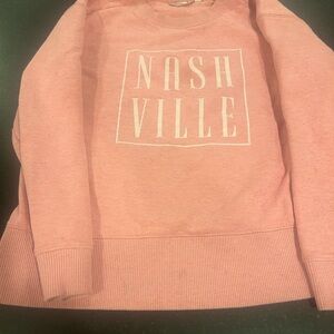 Super cute Nashville Pink Sweatshirt